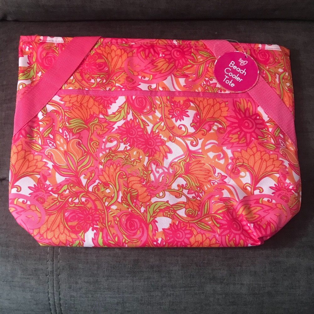 Beach Cooler Tote Bag